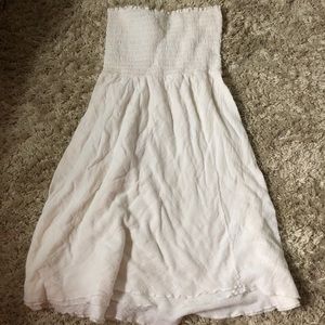 Two beach cover ups (black and white)